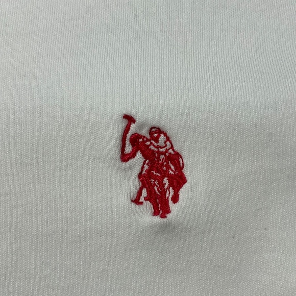 U.S. POLO ASSOCIATION Small Pony Logo 100% Cotton Slim Fit Polo Shirt US Sz XL - Picture 7 of 9